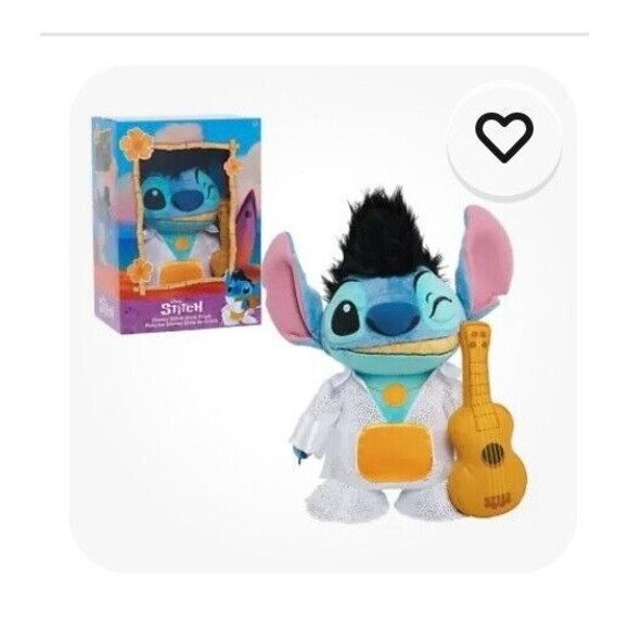 Disney Lilo & Stitch Elvis Alien Collector Plush 14” Toy Brand New With Gift Box - Picture 2 of 9